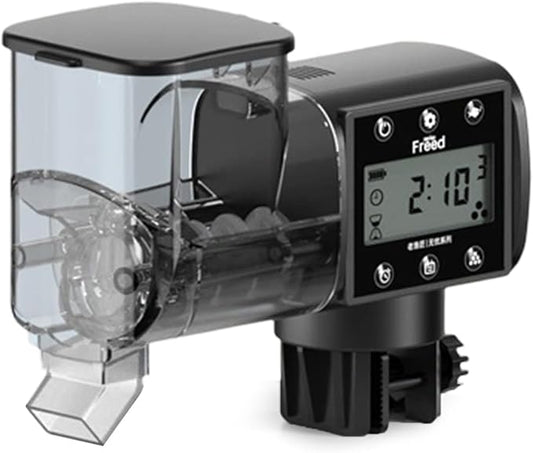 Fishtank Automatic Feeder Timing Fish for Aquarium Travel Dispenser Automatic Feeder