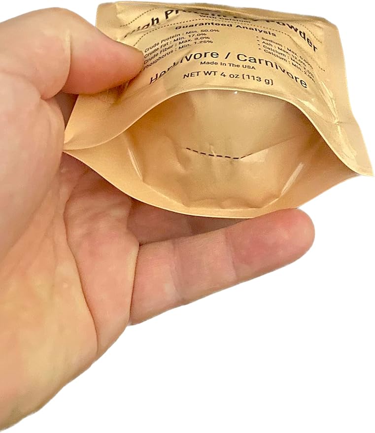 Wpc-Co. Baby Fish Food - Aquarium Fish Fry Food High in Protein - Tropical Fry Food with Calcium - Powdered Food for Omnivore and Carnivore Newborn Fish, Shrimp and Snails