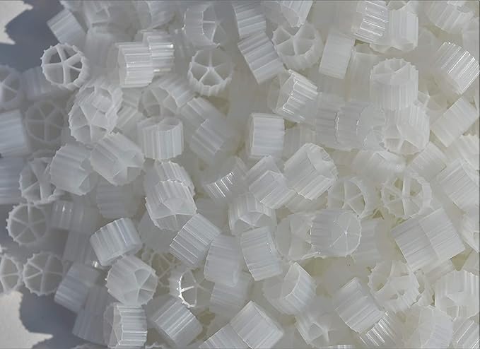 K2 Bio Media Plus Moving Bed Biofilm Reactor (MBBR) for Aquaponics, Aquaculture, Hydroponics - Ponds - Aquariums by Whole Koi Farm, (4 Cubic Feet)