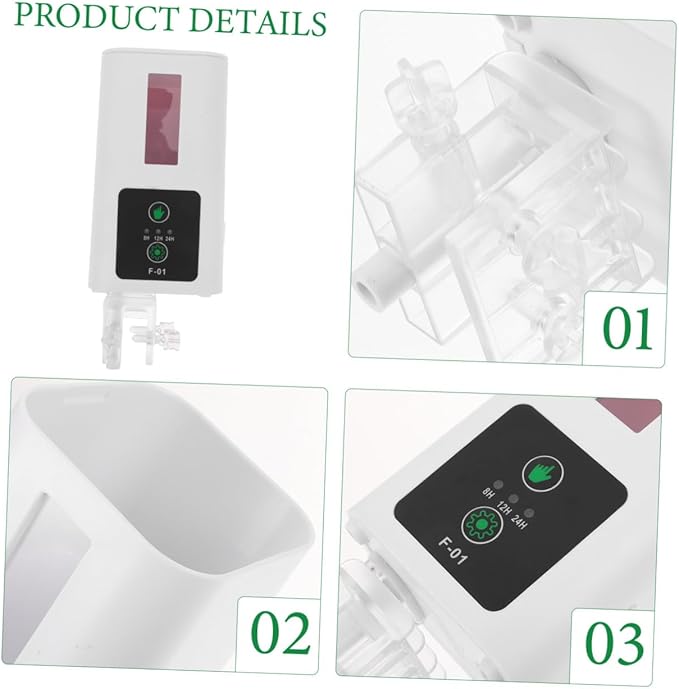 BESPORTBLE Automatic Fish Feeder for Aquarium and Turtle Tank with Intelligent Timer, Electric Food Dispenser for Fish Tank Feeding, Suitable for Home and Vacation Use