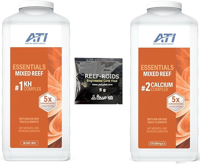 ATI 2 Part Dosing System Complete Reef Supplement Set Aquarium Coral Fish Food (Pair of 2700mL Each Bottle)