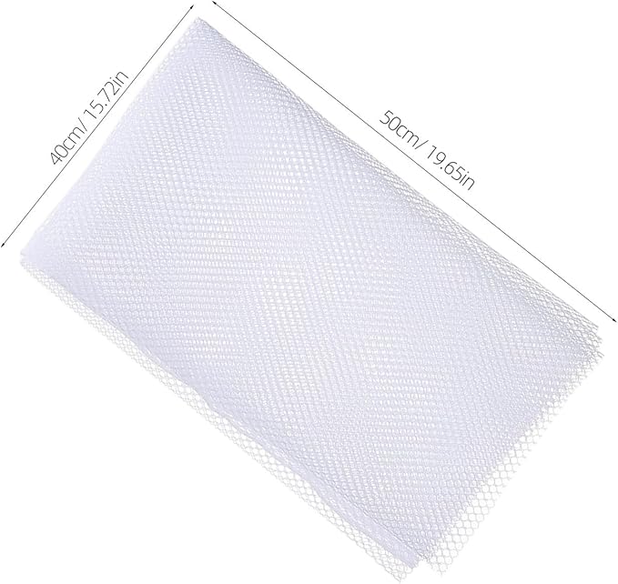 Aquarium Cover Lid: Fish Tank Lid Anti-Jumping Net Cover with Feed Window - 19.7x15.8 Mesh Terrarium Aquarium Hood Keep Fish from Jumping Out
