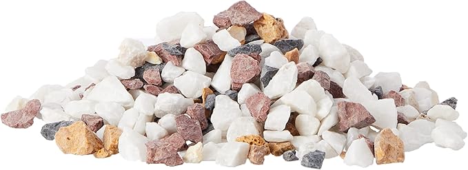 Pettex Roman Gravel Aquatic Roman Gravel, 2 Kg, Natural Mixed Gems