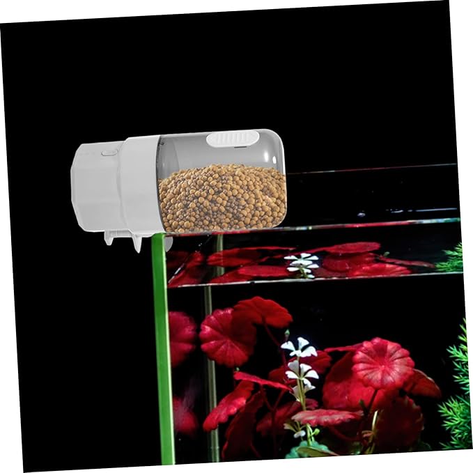 Auto Feeder Timing Automatic Fish Feeder for Aquariums Capacity Turtle Feeding Smart Design for Fish Health and Growth