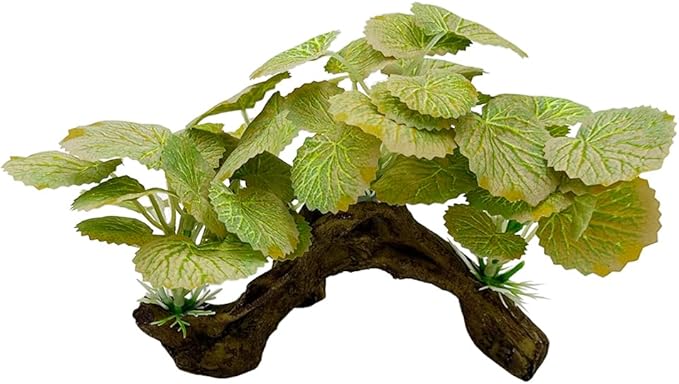 Fish Tank Decorations Aquarium Decor Ornaments Betta Silk Leaf pad Hammock Artificial Driftwood Cave Goldfish Bowl Accessories