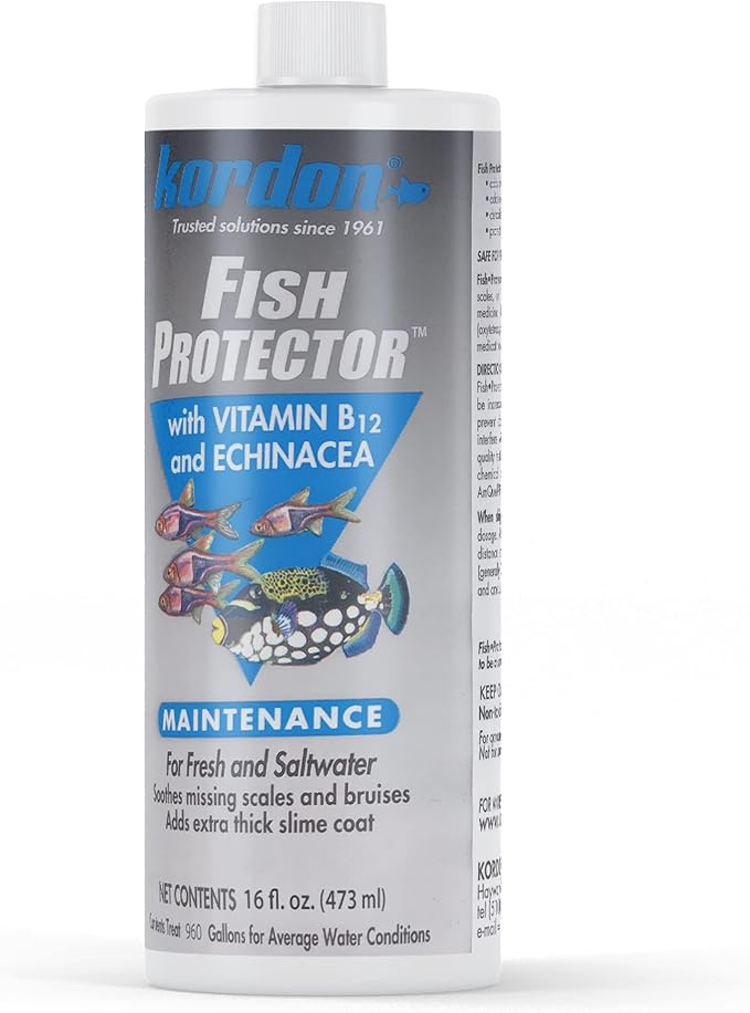 KORDON #31456 Fish Protector for Aquarium, 16-Ounce