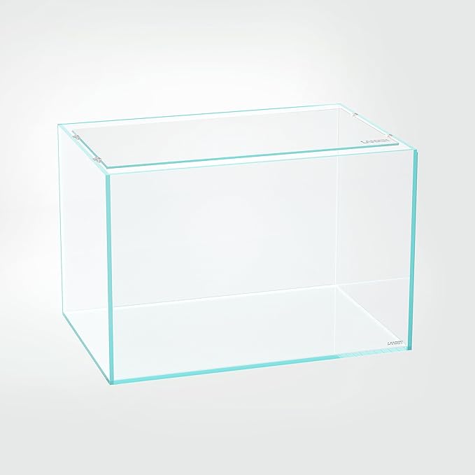 LANDEN 4mm Thick Clear Glass Aquarium Lid,Includes 4 Clips for Secure Placement, 576 x 310mm(22.68x12.2 inches) for 584-588 mm Inner Length Aquariums, Adapted to LANDEN SD604040