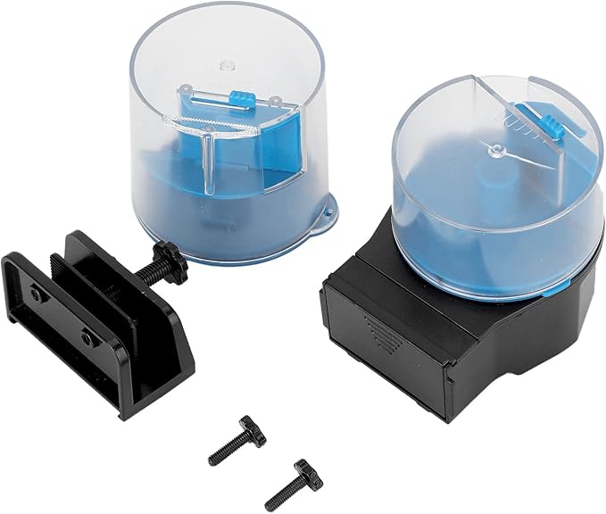 Feeders Feeder Fish Food Timer Fish Food Vacation Feeder Auto Fish Feeder Vacation Timer Feeder for Fish Electric Adjustable Small Fish Feeder Timer Aquarium Automatic Fish (Blue)