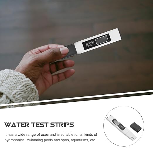 ULTECHNOVO 3-in-1 Meter Digital Water Tester – Dual Backlight High-Accuracy PPM & EC Measurement – for RO Systems Aquariums Tap Water Testing for Drinking & Freshwater Tanks
