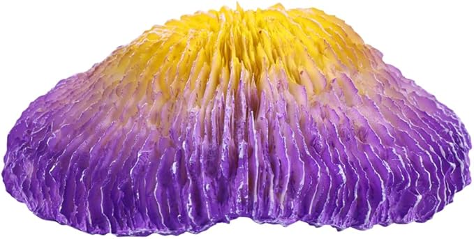 BESPORTBLE Simulation Coral Reef Aquarium Decoration Vibrant Violet Fish Tank Ornament Safe for Fresh Realistic Resin Craft Visual Appeal for Your Aquarium