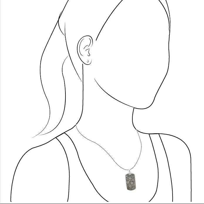 Starborn Gemstone and Meteorite Dog-Tag Style Pendants