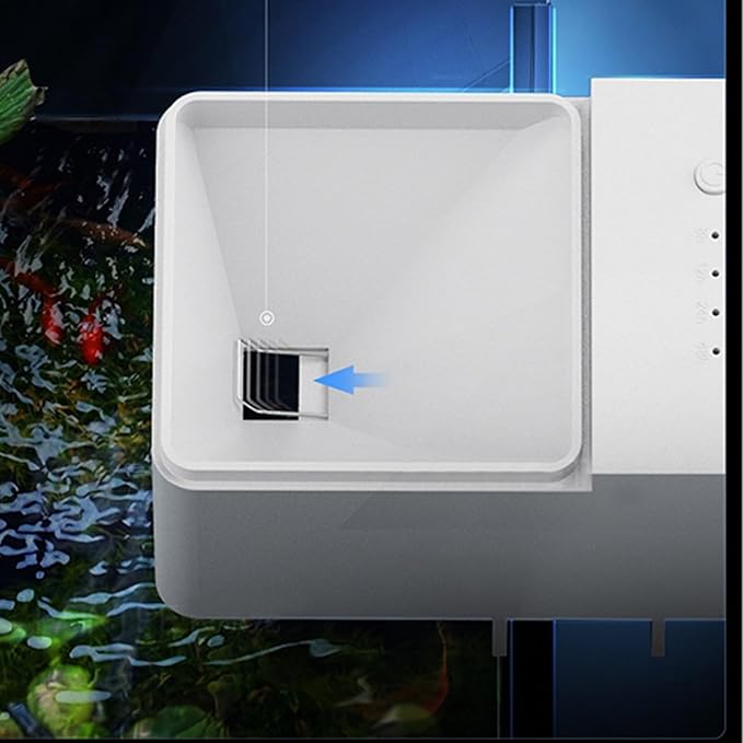 Automatic Aquarium Fish Feeder | Vacation Programmable Feeder, Accurate and Versatile Feed for and Granulated Food