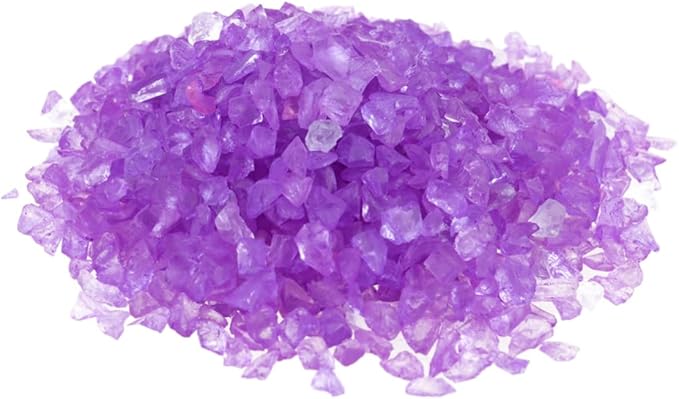 Unomor 2pcs Colored Glass Decorative Sand for Landscape Bottles Colored Sand for Fish Tank Aquariums Crafts Safe for Fish Versatile Home Decor