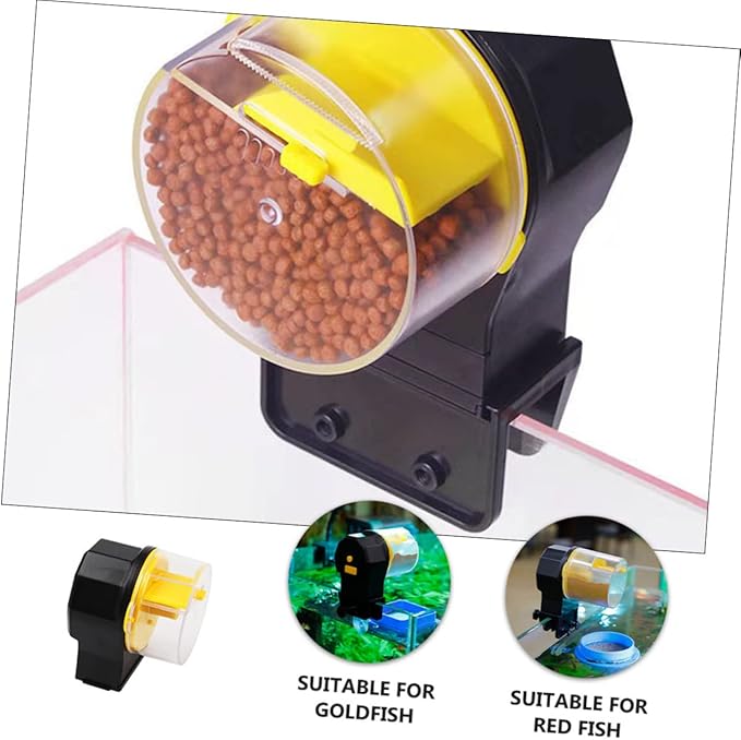 Automatic Fish Feeder Goldfish Feeder for Aquarium Fish Tank Feeding Machine Timing Feeding Artifact