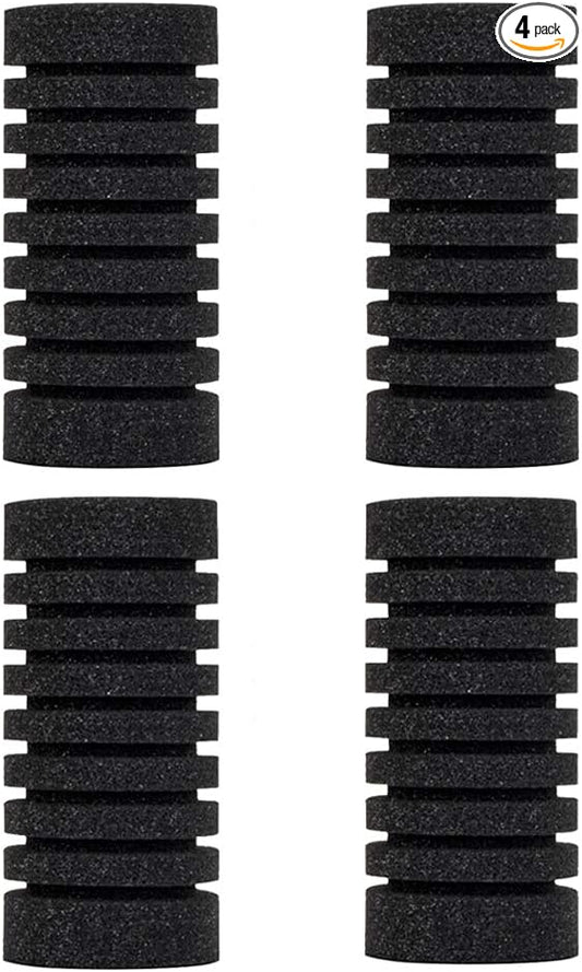 hygger Pack of 4 Replacement Sponges for Aquarium Double Sponge Filter (M)