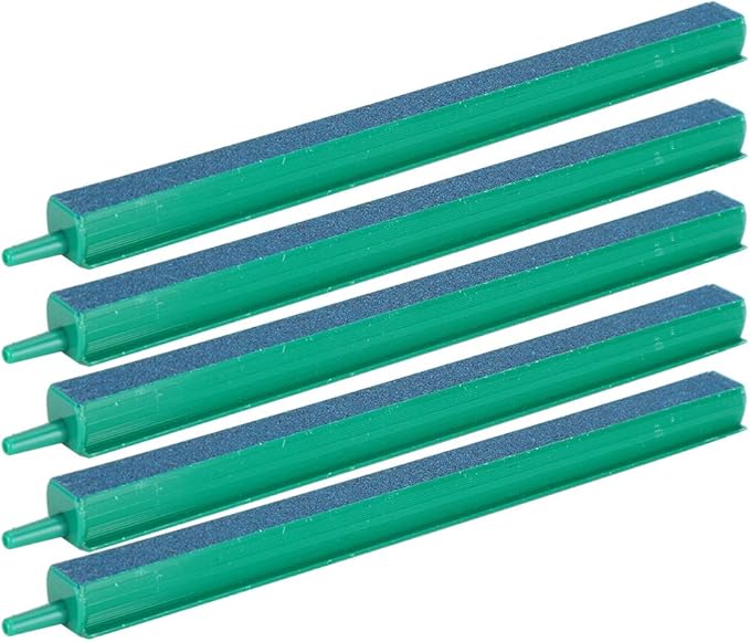 POCREATION Aquarium Sand Bar, Oxygen Diffuser Aeration Fish Air Stone Bars, PVC Sandstone, for Various Aquariums (L)