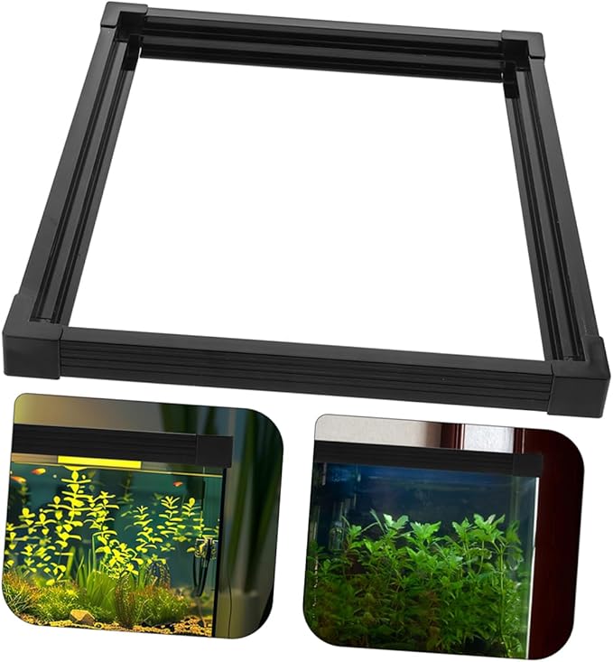 balacoo Edge Protector for Fish Tank Aquarium Safety Trim Strip s Easy Installation Wear-Resistant Material Prevents Fish Escape and Spills Keeps Living Space Tidy