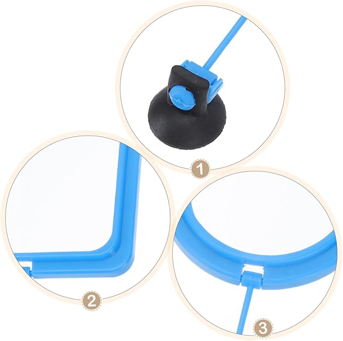 2pcs Fish Feeding for Aquariums Floating Feeder Circles for Flake Foods and Granular Fish Food for and Tropical