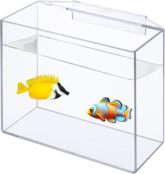 IOAOI Drip Acclimation Container for Fish & Corals – Hanging Acclimation Box for Saltwater & Freshwater Aquariums, Large