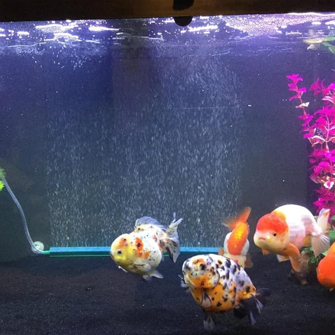 Saim 16 inch Aquarium Air Stone Bar, 2 Piece Bubbles Release Oxygen Diffuser Bar, Fish Tank Mineral Air Bubble Air Stone Bar for Nano Air Pump Small Bucket and Fish Tank