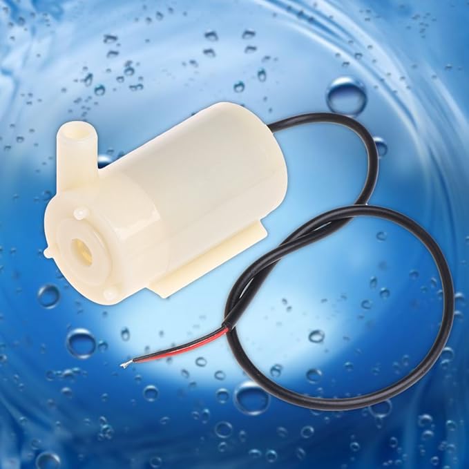 XISAOK Multi Functional Mini Submersible Pump for Aquarium or Small Water Feature DC3-5V 100L/H Silent Aquarium Fish Tank Accessories
