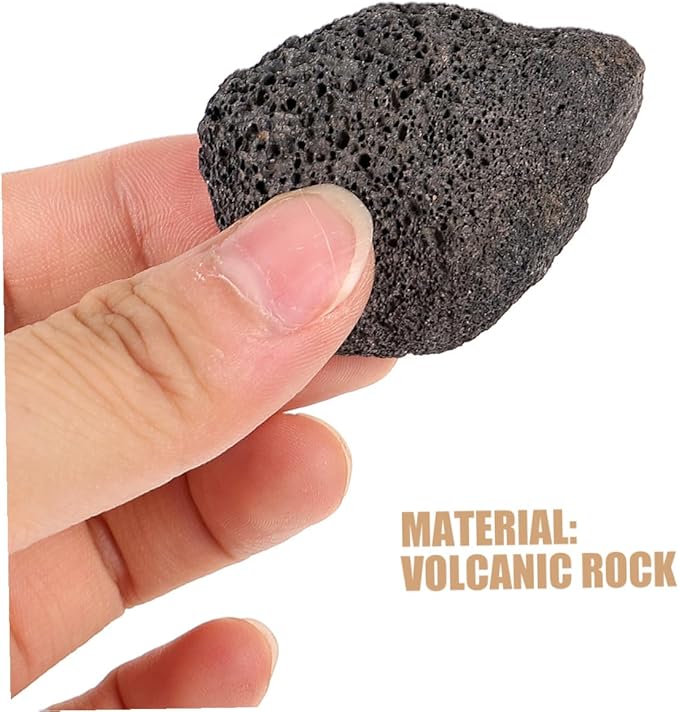 Natural Volcanic Stones for Garden Aquarium Decorative Rocks for Landscaping Fish Tanks Versatile Rustic Aesthetic