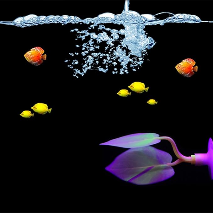 2 Pack Betta Fish Leaf Pad, Silicones Bettas Corals Hammock with Suction Cup Improves Betta's Health by Simulating The Natural Habitat Organic, Comfortable Rest Area for Aquarium Ornaments