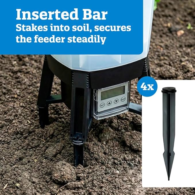 Webb's Water Gardens SolarFeed - Automatic Solar Fish Feeder