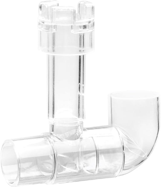 Aquario Neo Skimmer - Freshwater Planted Aquarium Surface Skimmer for/fits Neo Flow Lily Pipes, Rimless Tank Skimmer for Aquarium, Planted Tank Skimmer - Large, 17mm ID for/fits 5/8"(16/22) Tubing