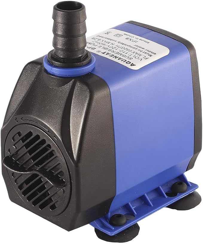 160 GPH Submersible Aquarium Water Pump Fish Tank Powerhead Fountain Hydroponic by Pumps (Water)