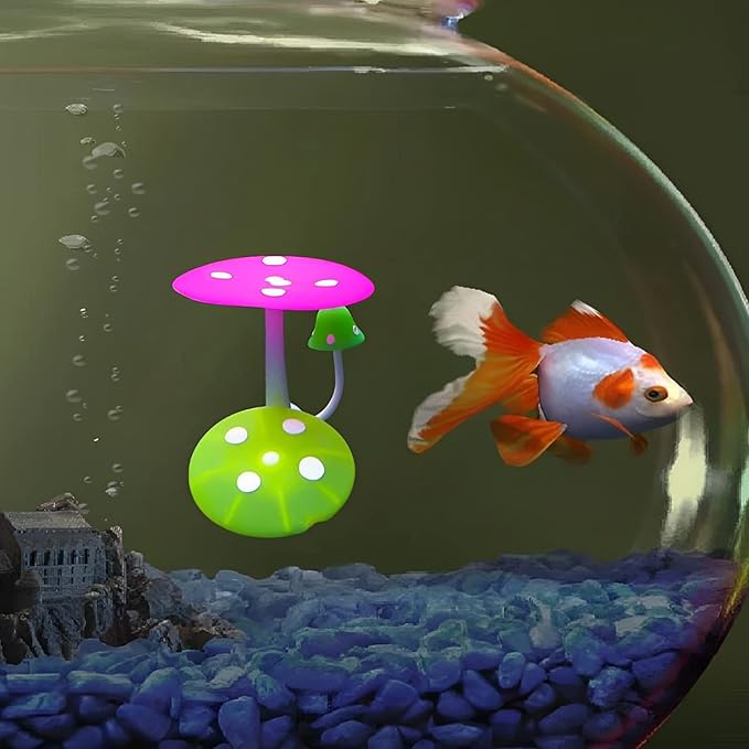 Betta Mushroom Hammock Aquarium Rest Bed Fish Breeding Playing Pad for Fish Spawning