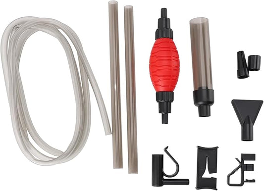 Aquarium Siphon Vacuum Cleaner Efficiently Cleans Gravel Sand for Fish Tank Water Changer