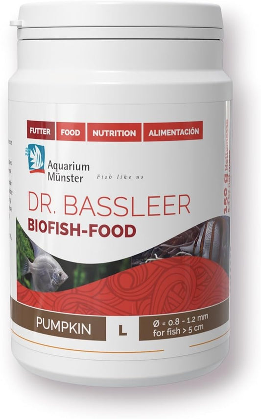 Bassleer Pumpkin Fish Food (Lrg, 150g)
