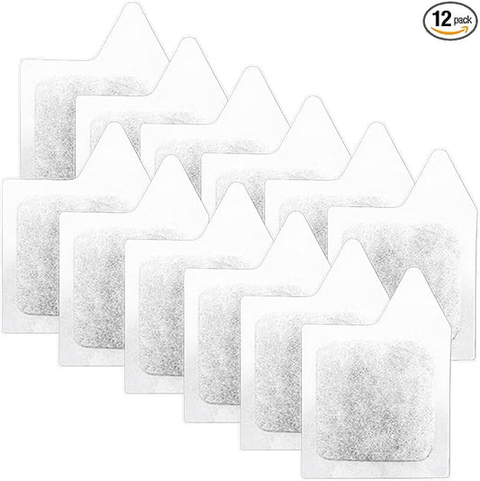 Fish Tank Filter Cartridges Replacement Extra Small Compatible with Tetra Whisper XS Filters and AquaCulture Aquarium Kits up to 3 Gallons, Fits Most 1.5Gal/2Gal/3Gal/3.5Gal Aquariums HOB Filter