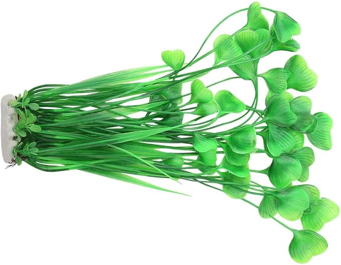Artificial Water Plant,Aquarium Plastic Plant,Ornament for Aquarium Underwater/Fish Garden Lands(Green)