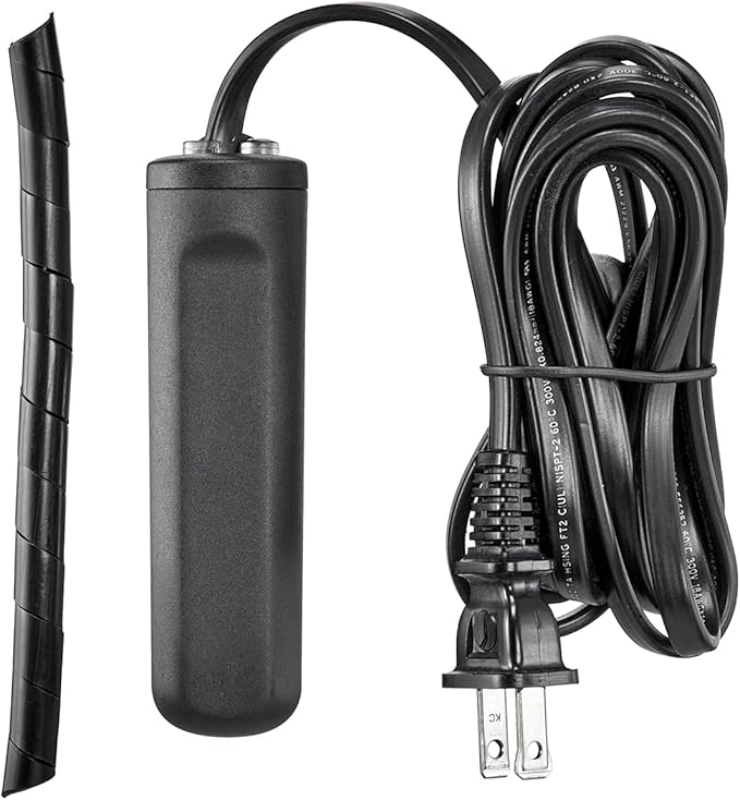 AquaReady 12w Preset Aquarium Heater - Submersible Fish Tank Heater for Freshwater & Saltwater Aquariums, Reliable & Energy Efficient, Compact Design for 3 Gallon Tanks
