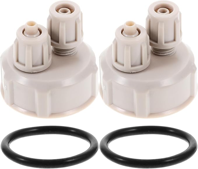 BESPORTBLE 2Pcs DIY Reactor Air Fittings Multitools Aquarium Accessories Fish Tank Aquarium DIY Quick Bottle Cap Air Diffuser Generator Part Quick Bottle Cap Air Diffuser Generator Parts