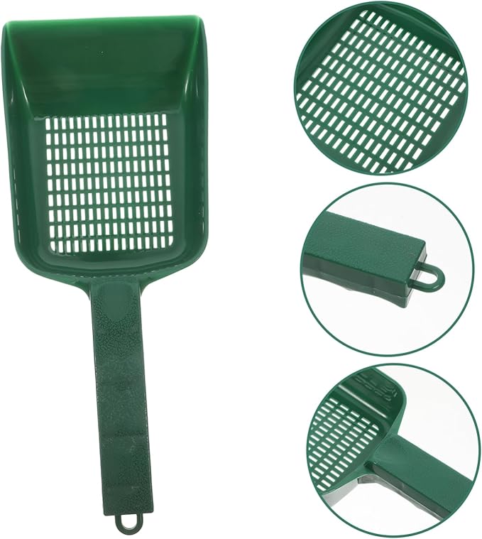 Abaodam Aquarium Sand Shovel for Fish Tank Cleaning Efficient Debris Removal Tool for Aquatic Environments Material Minimalist Design for Home Aquariums and Gardens