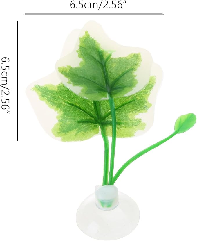 Betta Fish Leaf Pad Double Leaf Hammock Resting Bed Safe Natural Environment BettaFish Spawning Pad Aquariums Decoration Aquariums Decoration for Betta Fish