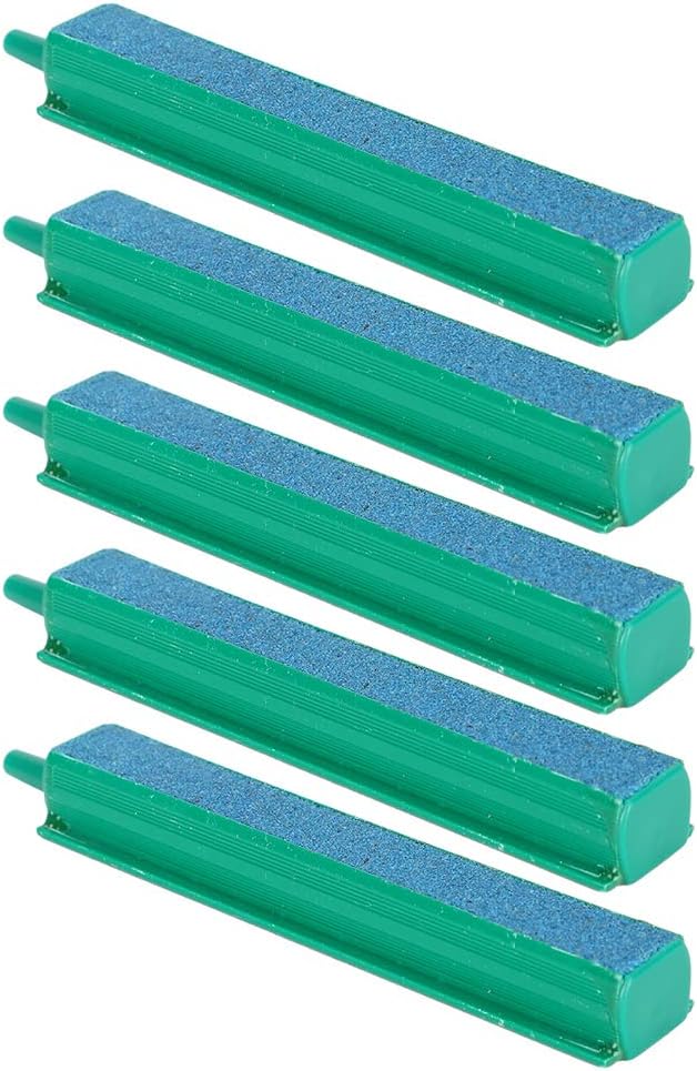 POCREATION Aquarium Sand Bar, Oxygen Diffuser Aeration Fish Air Stone Bars, PVC Sandstone, for Various Aquariums (S)