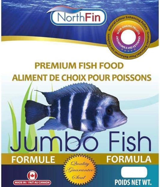Northfin Fish Food Jumbo Formula Slow Sinking Pellets (6mm 500g)