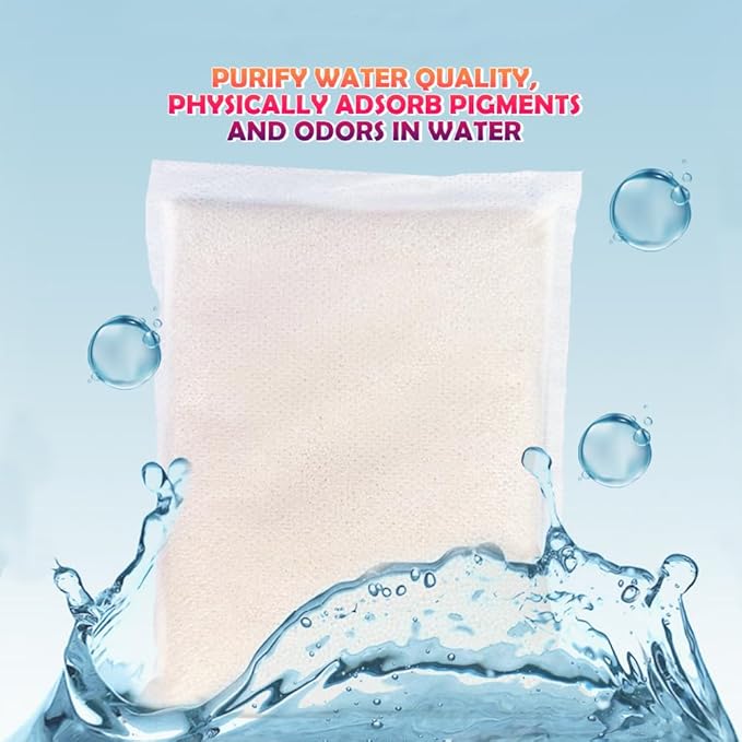 Nezo Aquarium Filtration Resin Yellow Water Remove for Fish Tank, Koi Pond, Fresh and Saltwater 100ml with Free Mesh Bag.