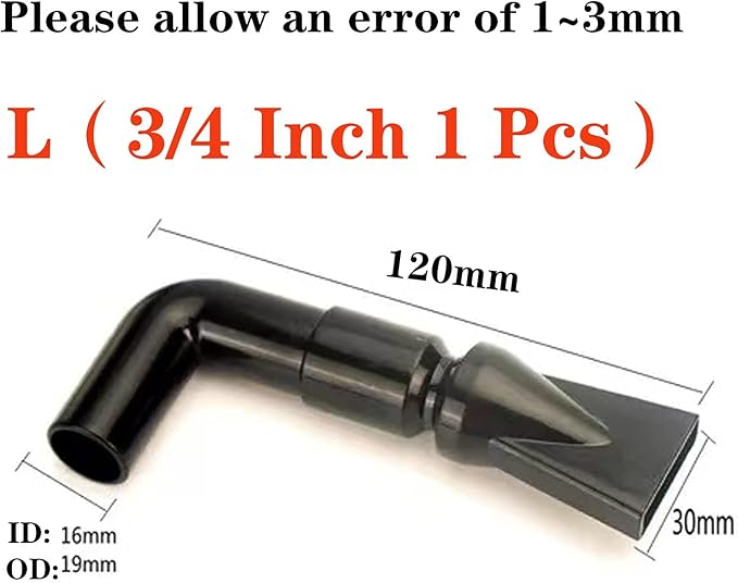 Still Awake 1 Pcs Aquarium Pump Duckbill Nozzle,Water Outlet Return Pipe Fitting,Fish Tank Duckbill Sprinkler Aquarium Pump Flare Duckbill Nozzle,Water Outlet Pipe 19mm/3/4 Inch (L)