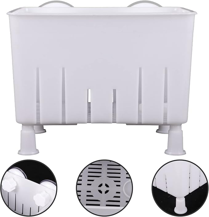 Ipetboom 1set Fish Breeder Box Tortoise Isolation Container Fish Hatching Box Feeding Trough Multi-Functional Aquarium Breeding