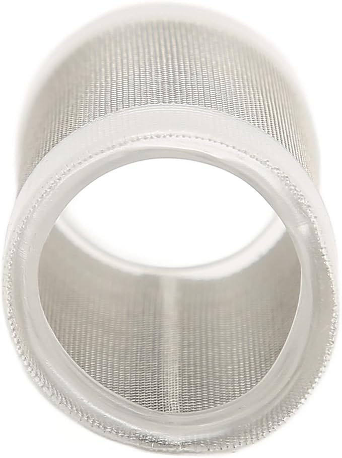 Aquarium Intake Filter Mesh, Stainless Steel Intake Strainer Strainer Filter Cover, Aquarium Mesh Intubation for Fish Shrimps(L)