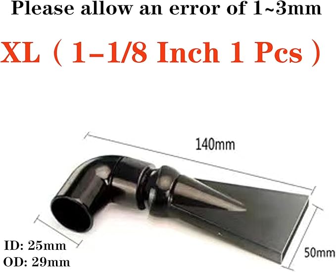 Still Awake 1 Pcs Aquarium Pump Duckbill Nozzle,Water Outlet Return Pipe Fitting,Fish Tank Duckbill Sprinkler Aquarium Pump Flare Duckbill Nozzle,Water Outlet Pipe 29mm/1-1/8 Inch (XL)