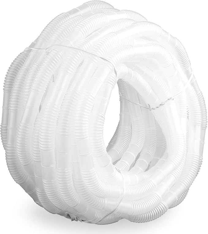 TERA PUMP Extra Long 50ft Hose For TRAQUA-XXL Electric Aquarium Cleaner Pump Easy to Reach Electrical Outlet Pump Accessory