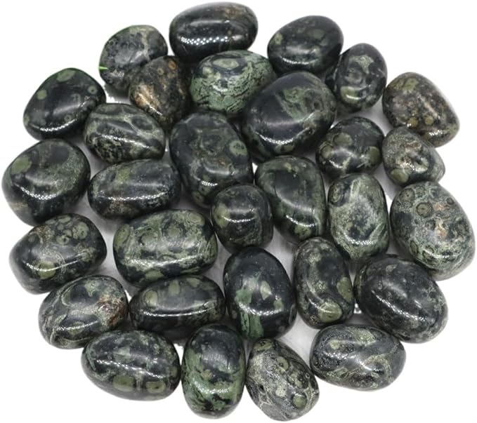 Natural Tumbled Stones Bulk Ore Gravel Specimen Healing Crystals Quartz Energy Minerals Tank Aquarium Home Decor Gem Decoration (Color : Kambaba Jasper, Size : 100g)