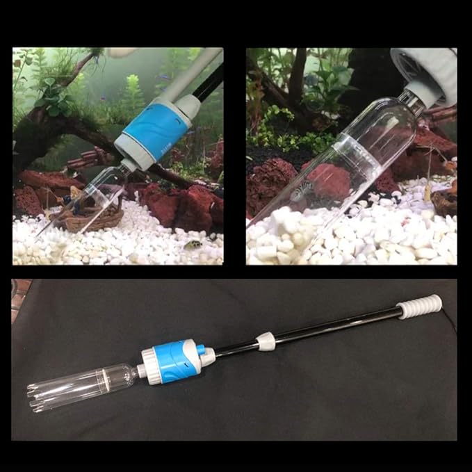 Aquarium Gravels Accessories Fish for Tank Electric Gravels Vacuum Replacement Tube Kit 18mm O.D Gravel Water Sand Pump Electric Cube Vacuum