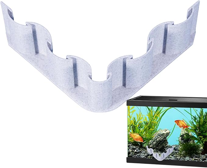 Fish Tank Substrate Divider – Sand Barrier Grid Panel, Aquarium Gravel Separator Fence | Mud Control Decorative Partition Board for Landscaping Water Grass, Soil Management, aquascapings, Tank Design